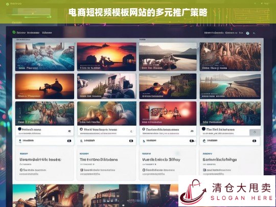 电商短视频模板网站推广策略探究